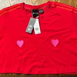 IVY PARK ADIDAS CROP TEE (NWT) size 2X